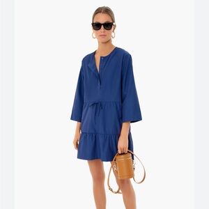 Tuckernuck Pomander Place Blue Dress Small